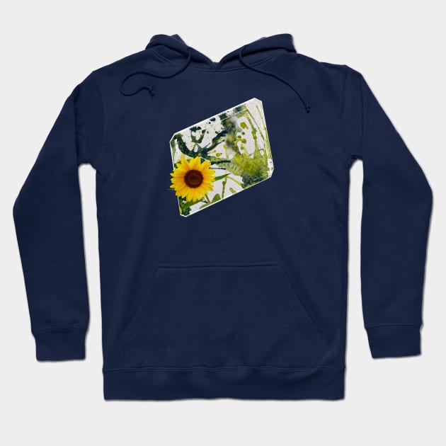 Spring Musings - Sunflower 3 Hoodie by Musings Home Decor